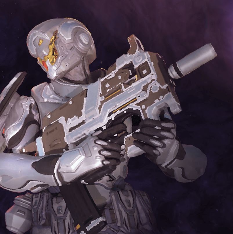 Time to Breach: an armoured soldier holding a rifle
